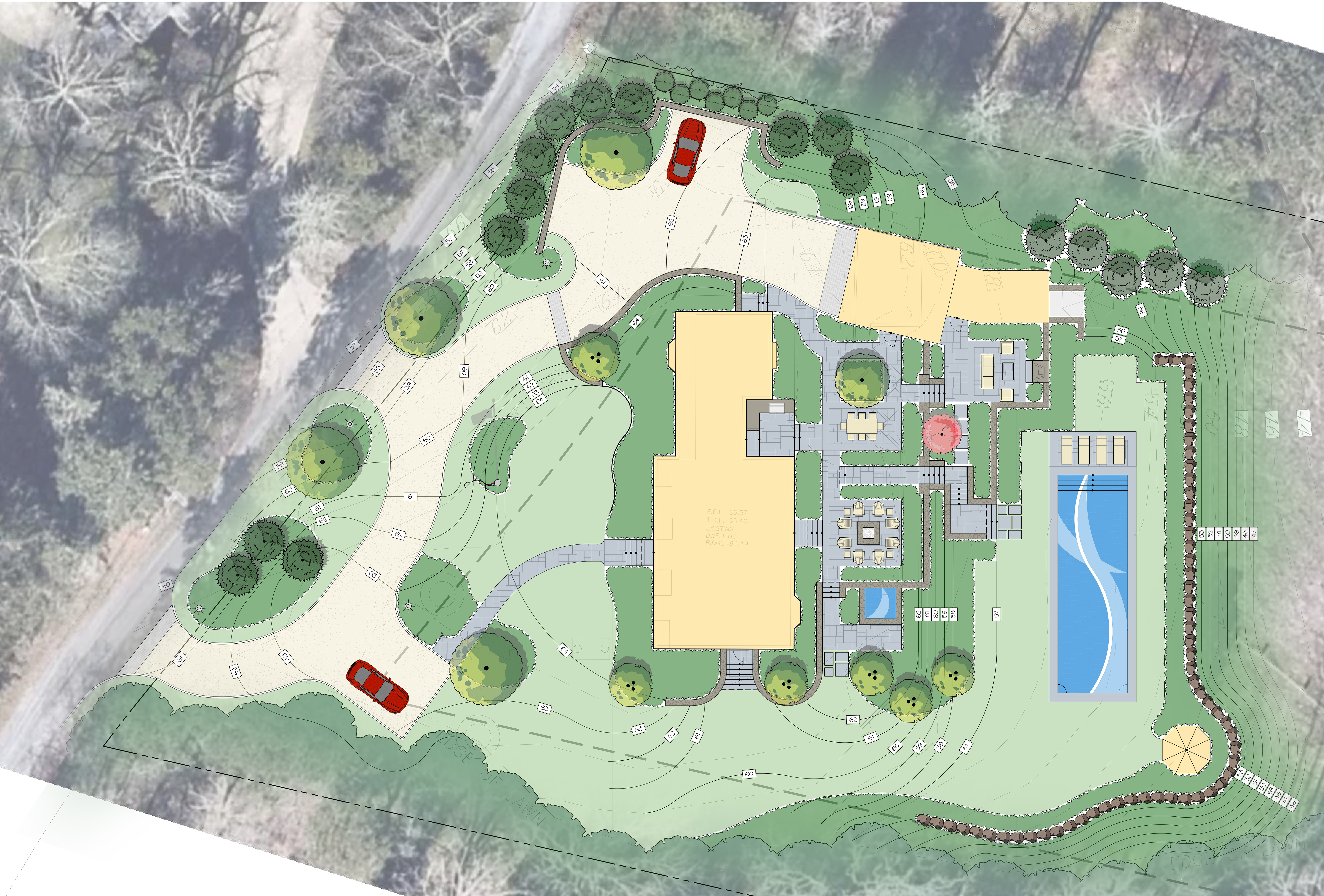 rendering of site plan